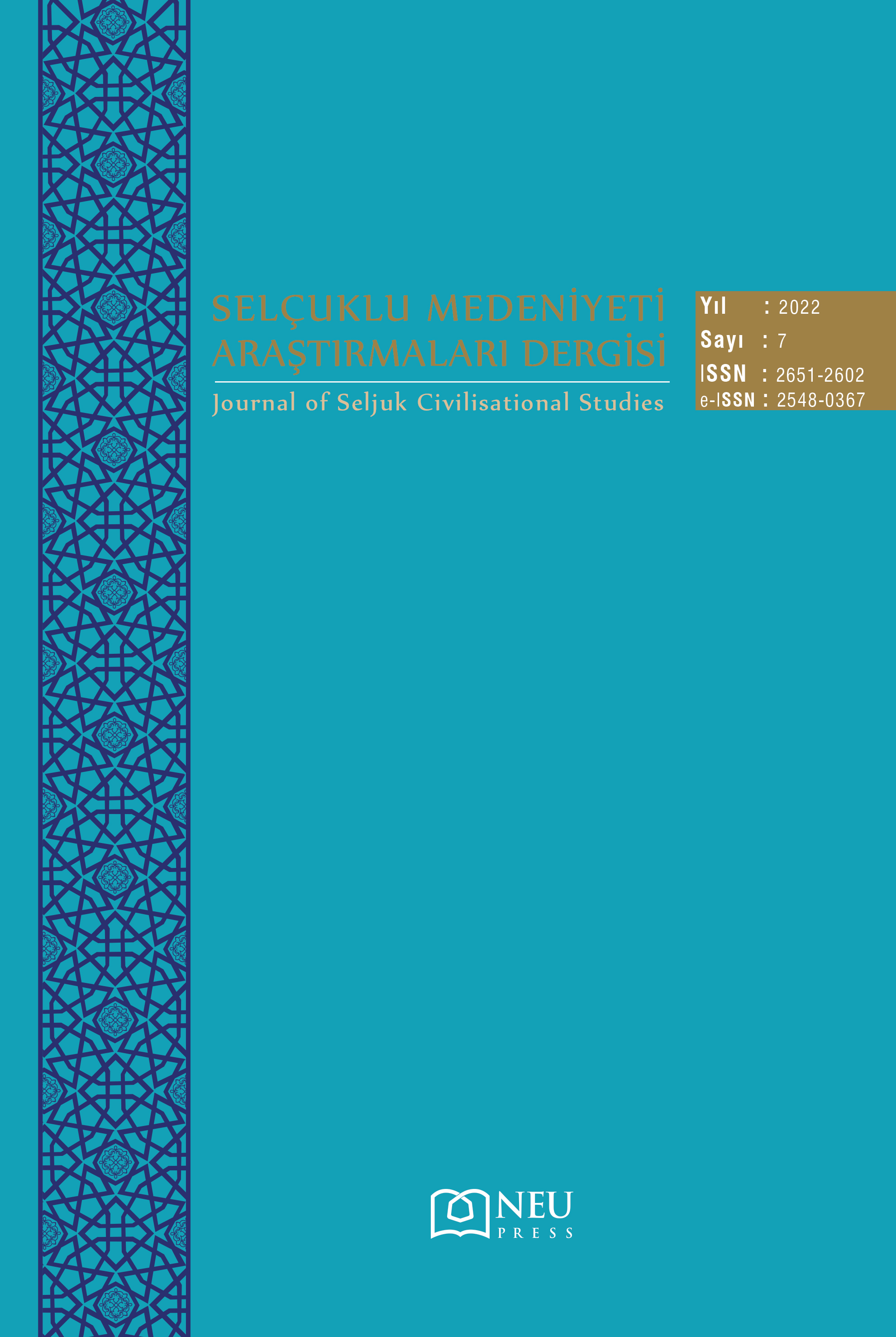 Selçuklu Medeniyeti Araştırmaları Dergisi